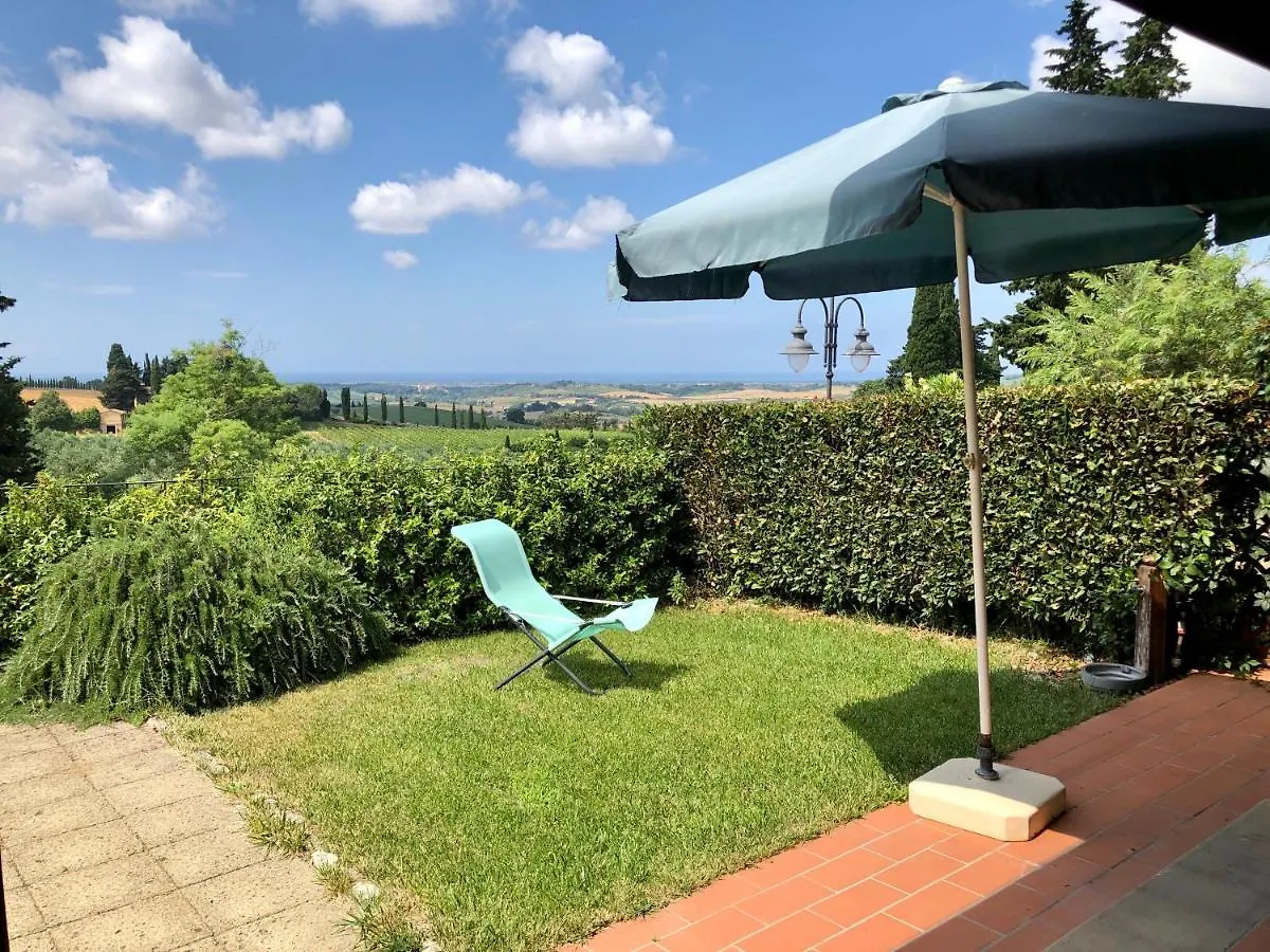 Toscana Tour - La Ninfea With Sea View Apartment Casale Marittimo